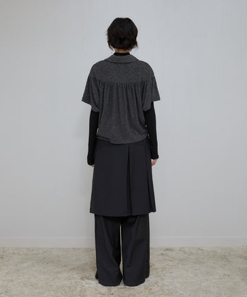 Cape Draped Cardigan